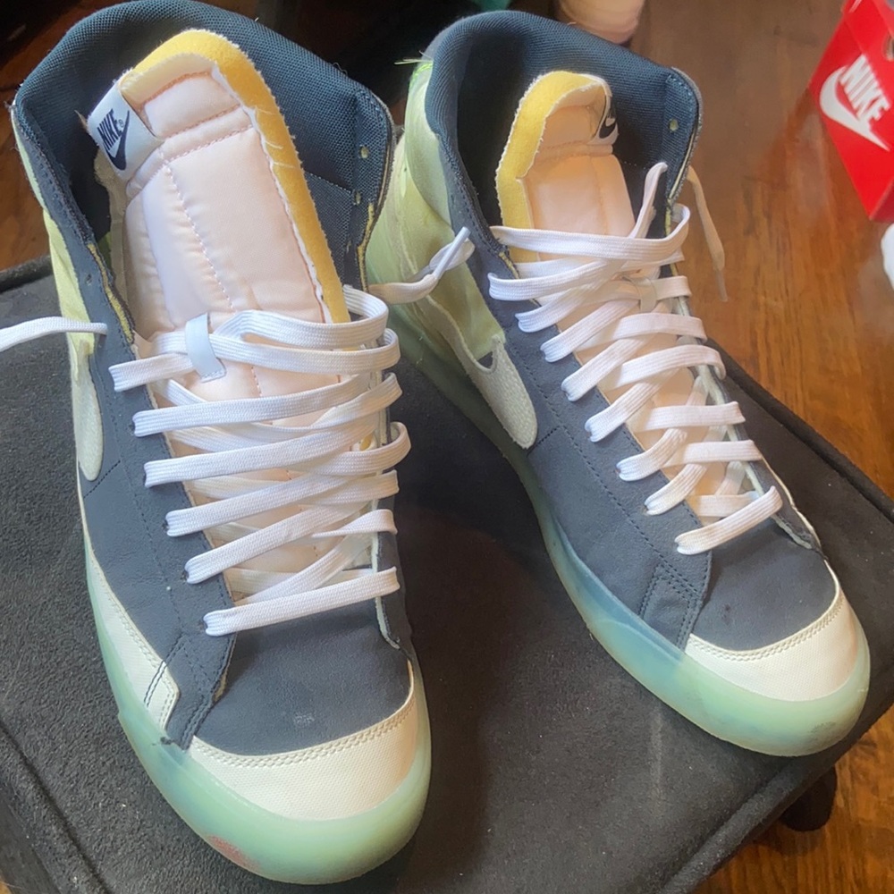 Nike Blazer made out of recycled material